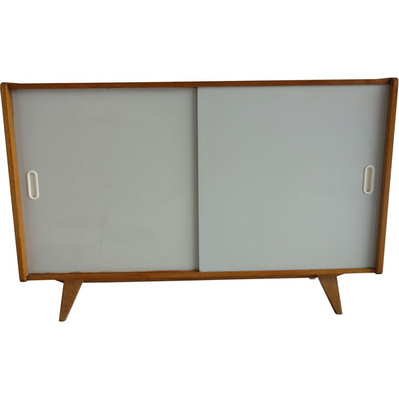 Vintage grey sideboard by Jiri Jiroutek from Interier Praha, 1960s