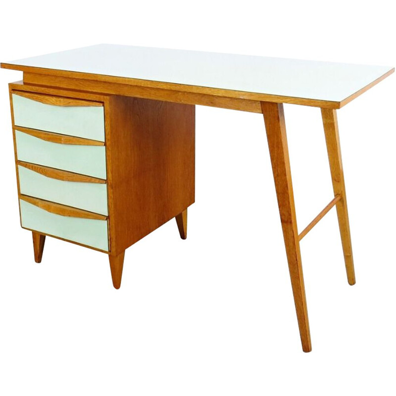 Vintage desk, Czechoslovakia, 1960s