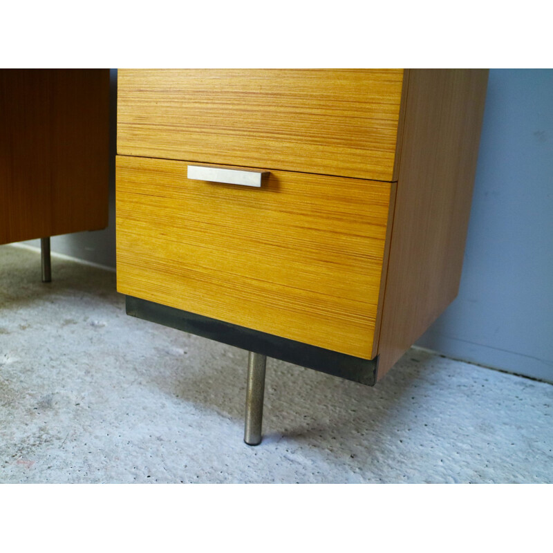 Vintage wooden desk by John & Sylvia Reid for Stag Furniture, 1950s