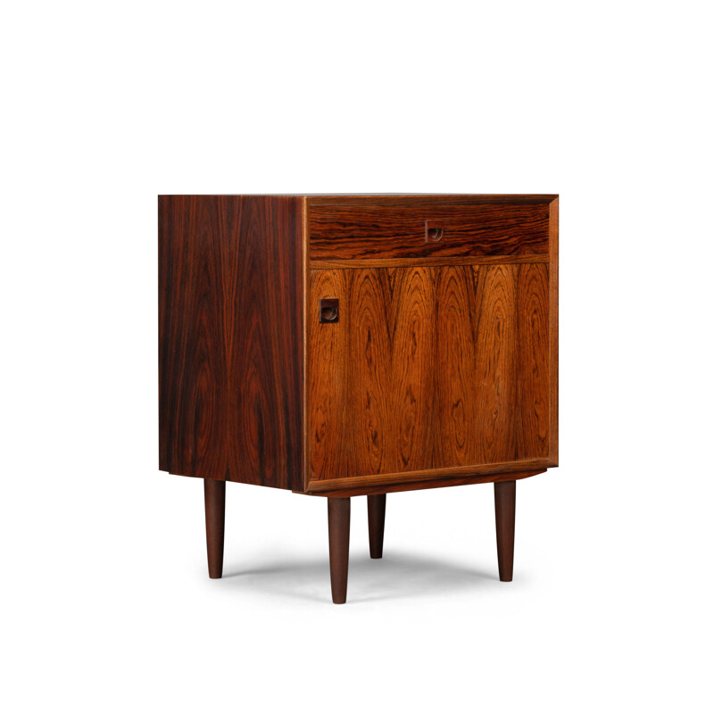 Vintage little rosewood sideboard by E. Brouer, 1960s