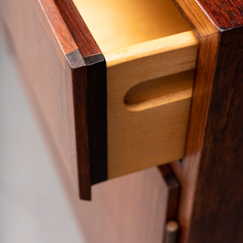 Vintage rosewood sideboard by Gunni Omann for Omann Jun. Møbelfabrik, 1960s