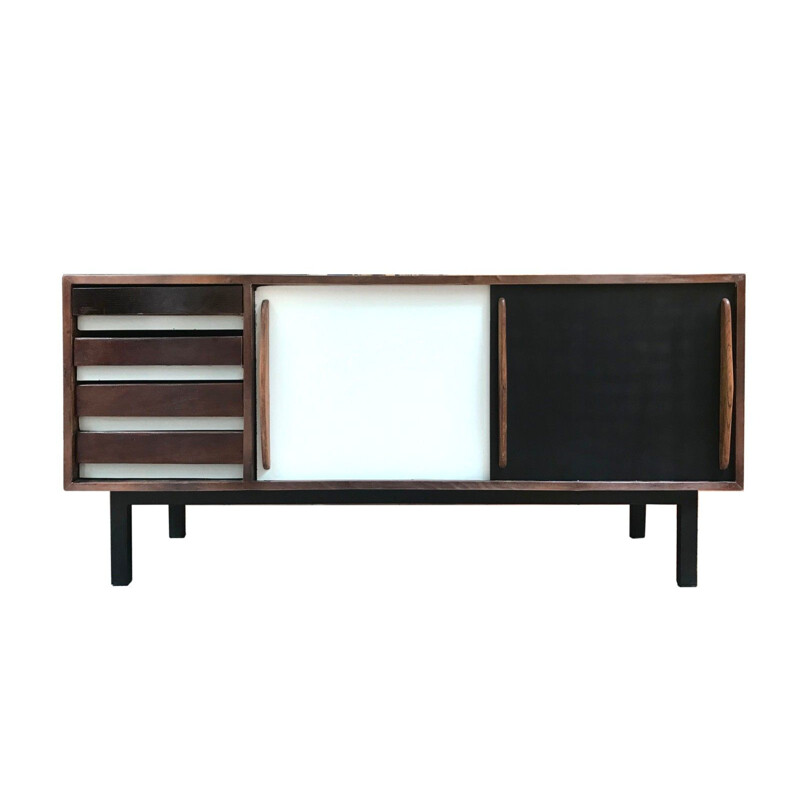 Vintage buffet Cansado by Charlotte Perriand, 1950s