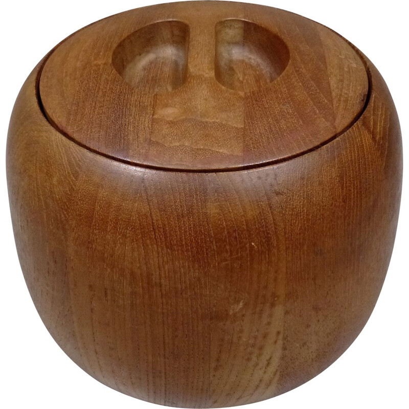 Dansk ice bucket in Teak, Jens QUISTGAARD - 1960s