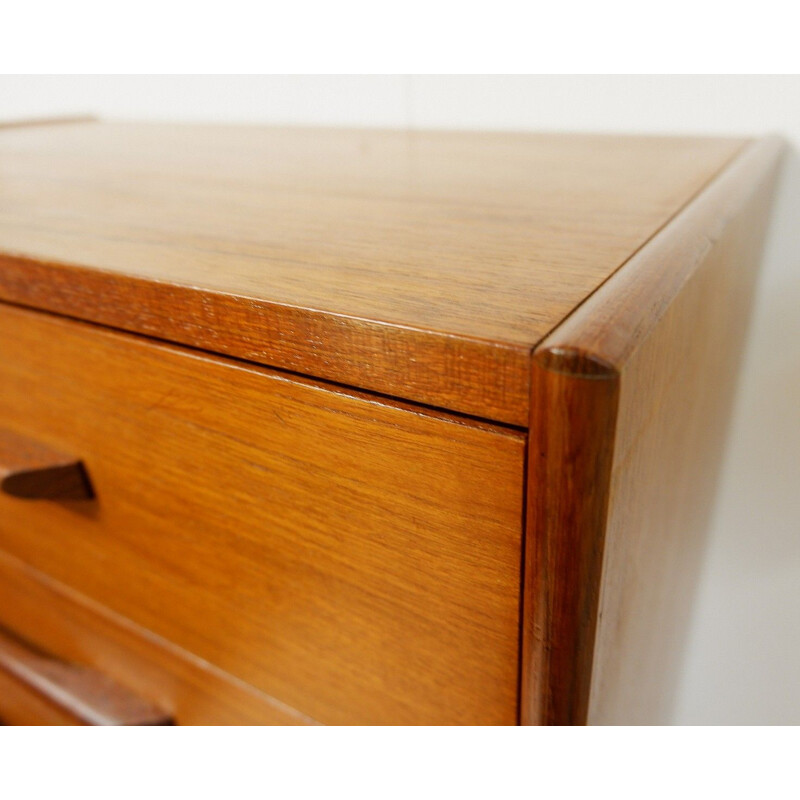 Vintage teak chest of drawers, 1960