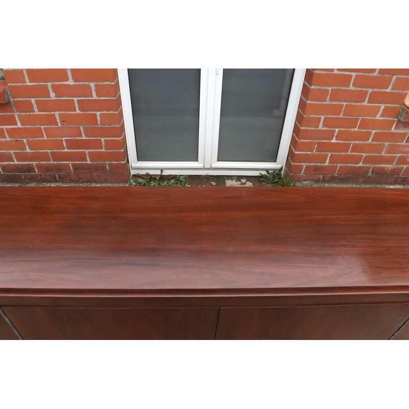 Vintage rosewood sideboard, art deco, 1940s