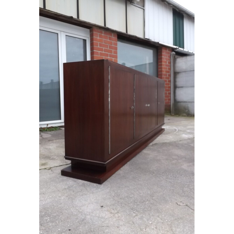 Vintage rosewood sideboard, art deco, 1940s