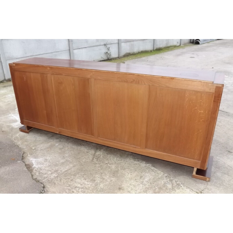 Vintage rosewood sideboard, art deco, 1940s