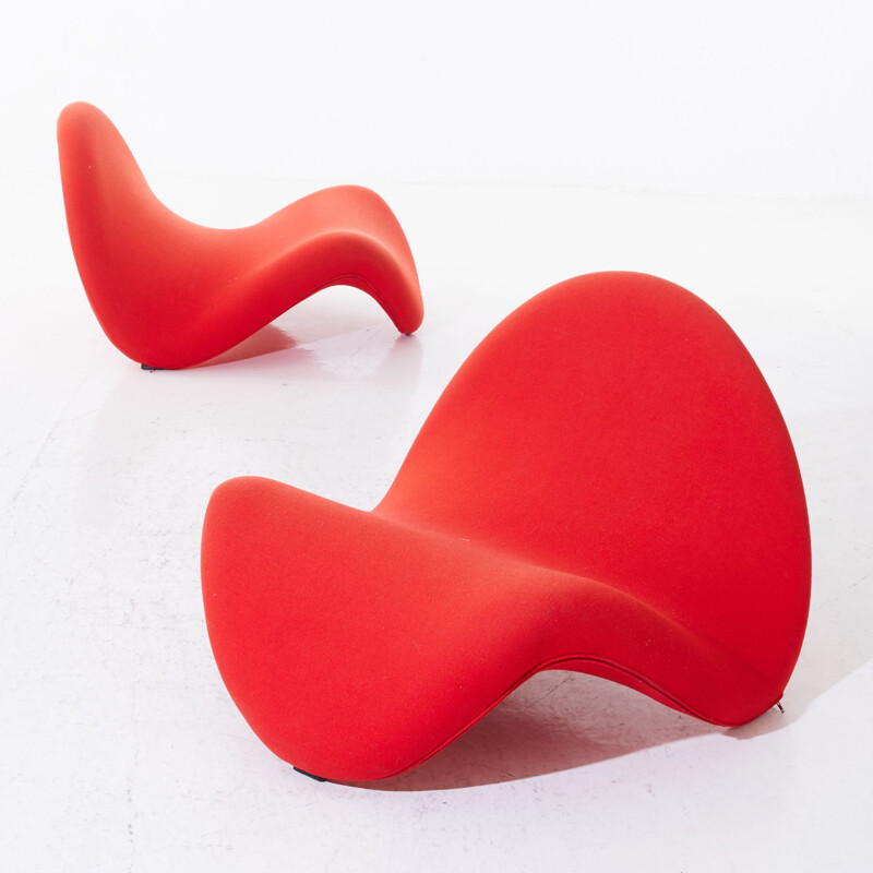 Pair of vintage "Tongue" heaters by Pierre Paulin for Artifort, 1960