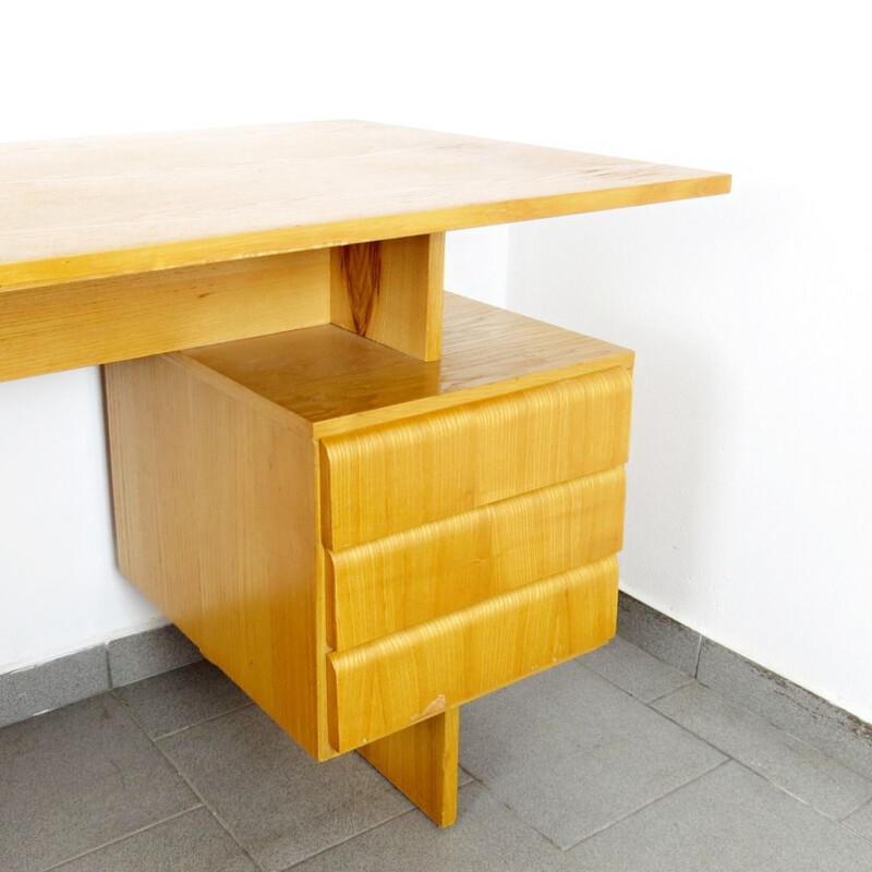 Vintage desk by Bohumil Landsman, 1960s