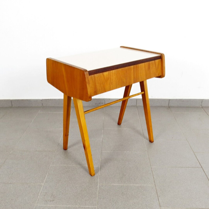 Vintage bedside table by František Jirak, 1960s