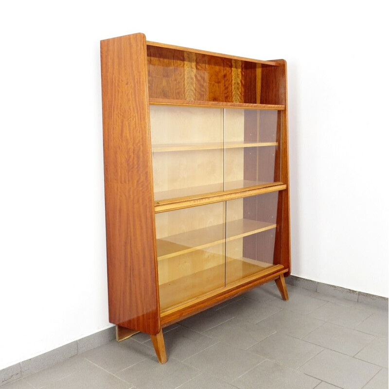 Vintage bookcase by Tatra Pravenec, 1960s