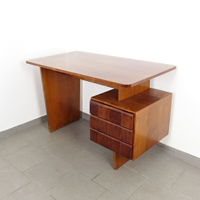 Vintage desk by Bohumil Landsman, 1960s