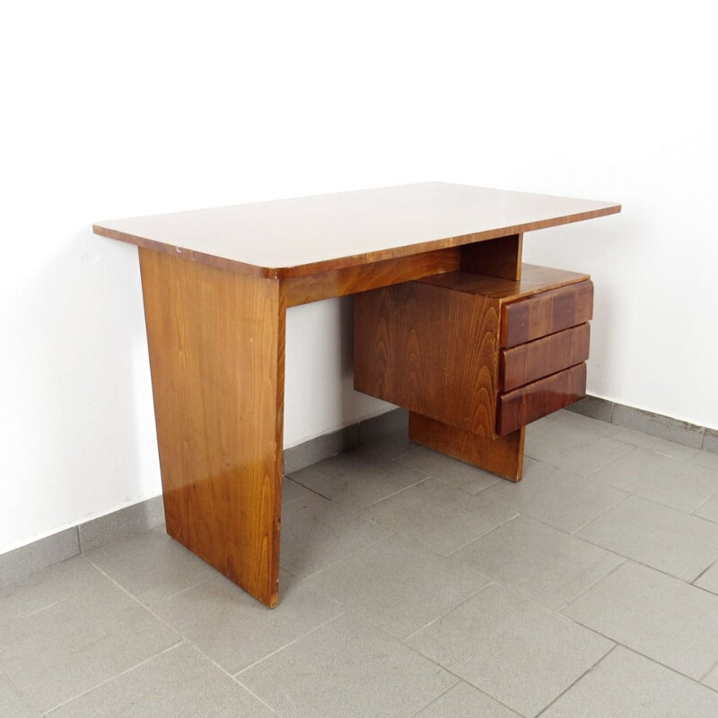 Vintage desk by Bohumil Landsman, 1960s