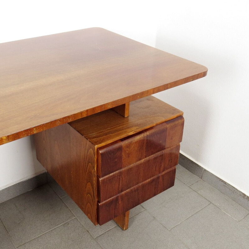 Vintage desk by Bohumil Landsman, 1960s