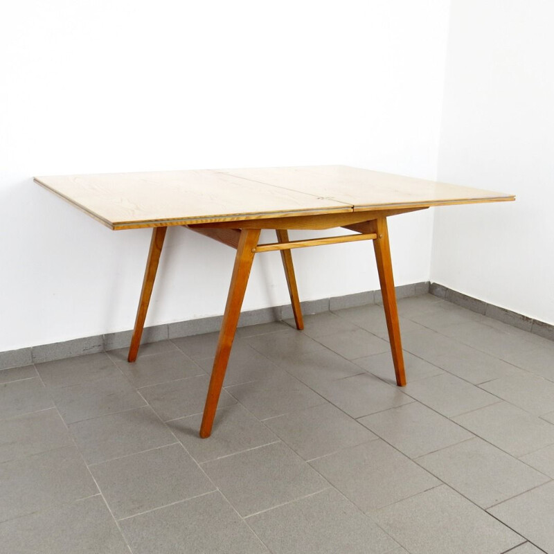 Table à repas extensible vintage par Frantisek Jirak, 1960