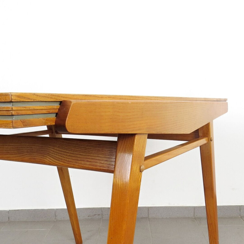 Vintage folding dining table by Frantisek Jirak, 1960s