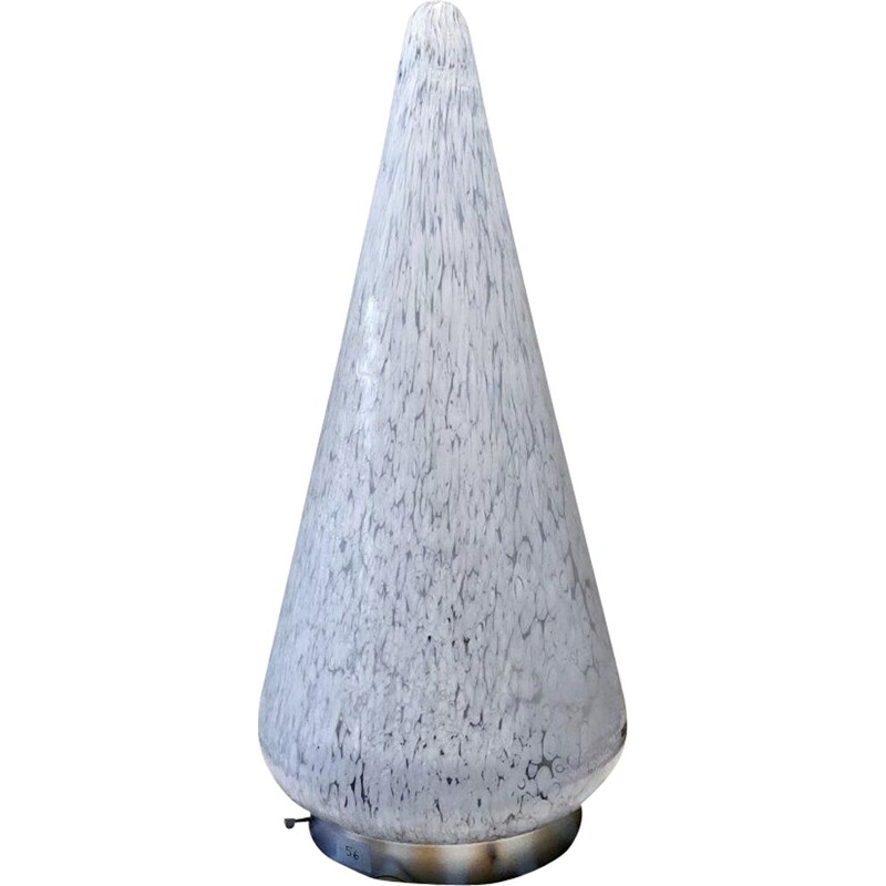 Cirano" vintage tafellamp in Murano glas van Angelo Brotto, 1970