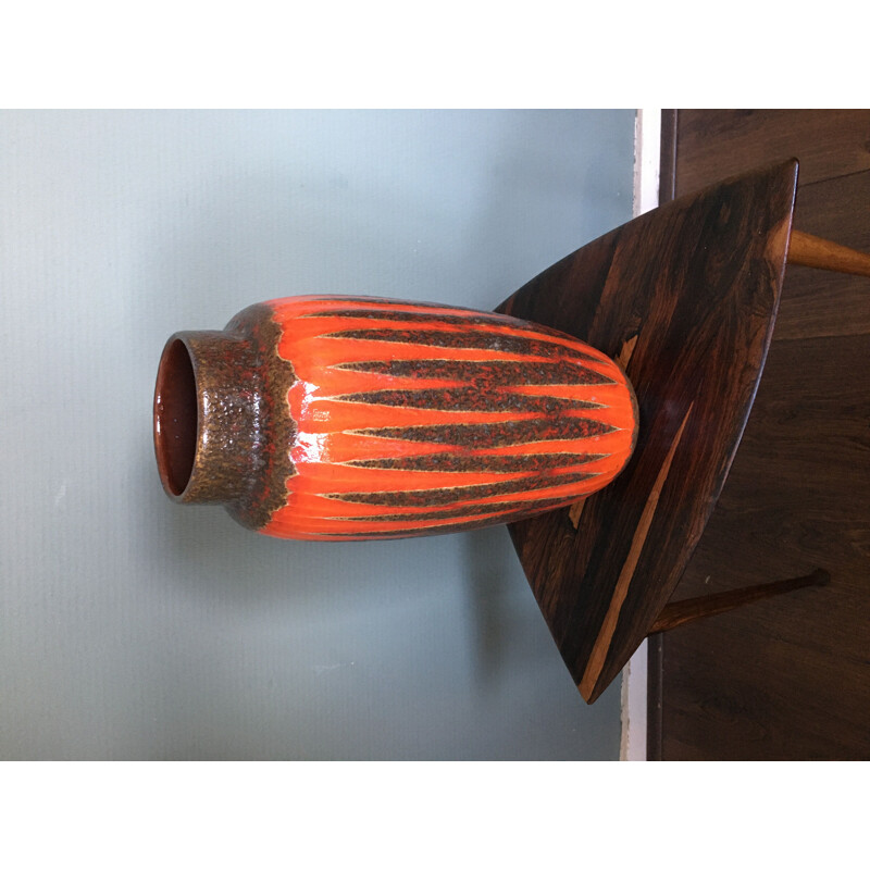 Vase allemand vintage par Scheurich, 1960