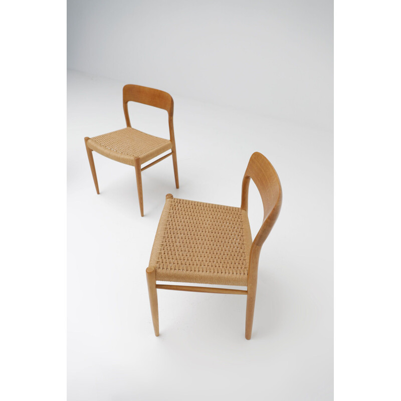 Set of 6 vintage dining chairs by Niels Otto Møller for JL Møllers Møbelfabrik, 1970s