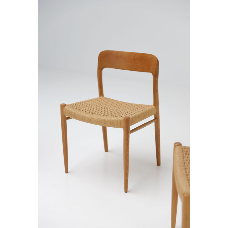 Set of 6 vintage dining chairs by Niels Otto Møller for JL Møllers Møbelfabrik, 1970s