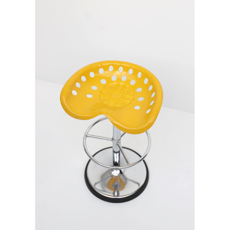 Vintage tractor stool by Etienne Fermigier, 1970s