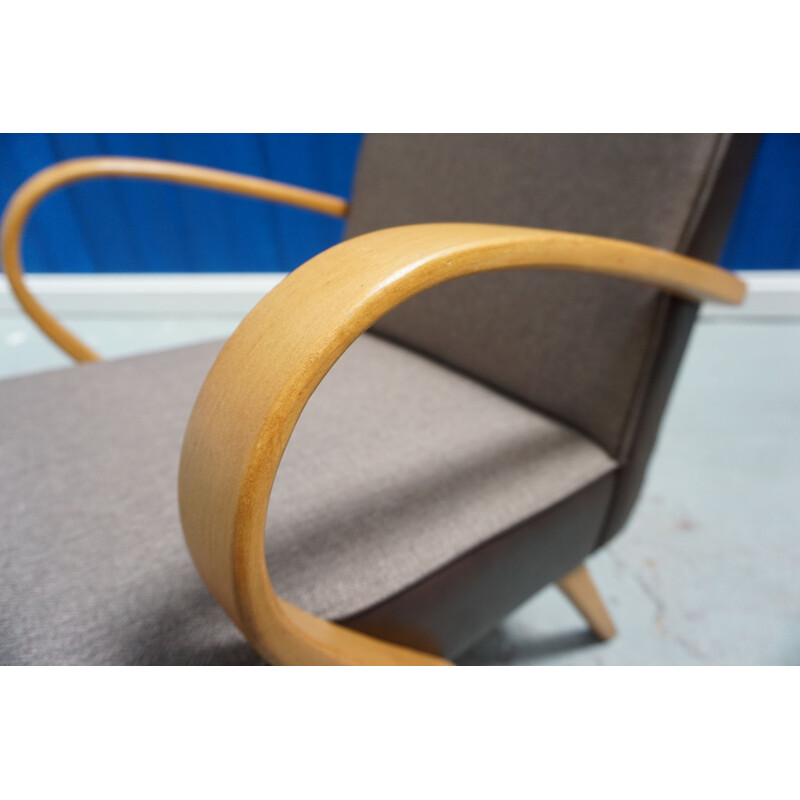 Bentwood vintage armchair from TON, 1960s