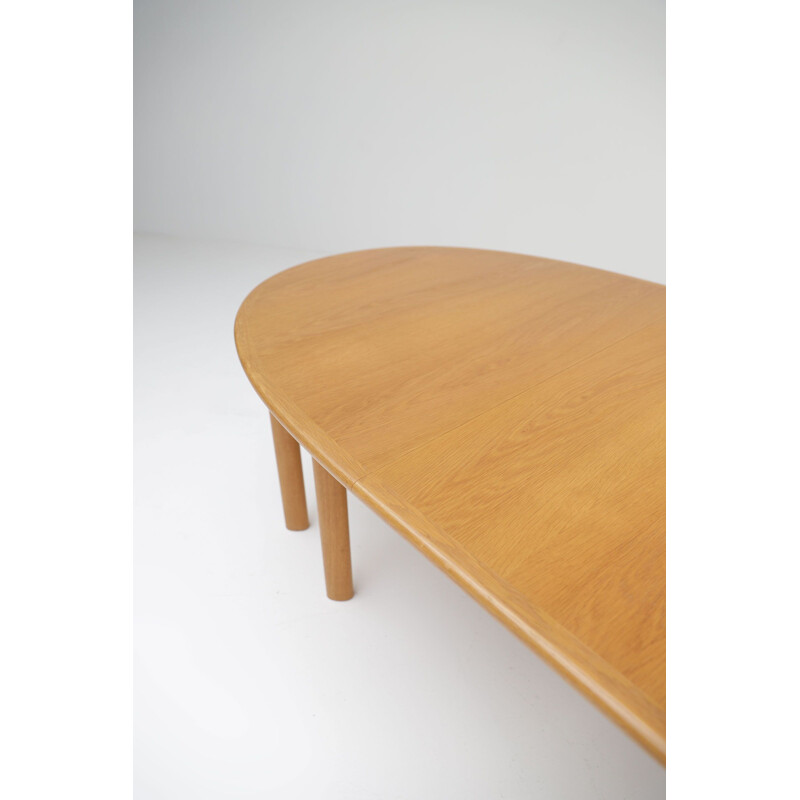 Table à repas vintage extensible par Van Den Berghe Pauvers, 1970