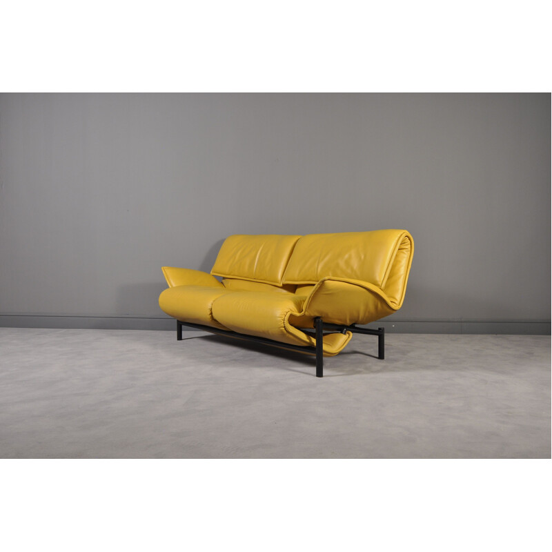 Vintage Veranda sofa by Vico Magistretti for Cassina, Italy, 1983