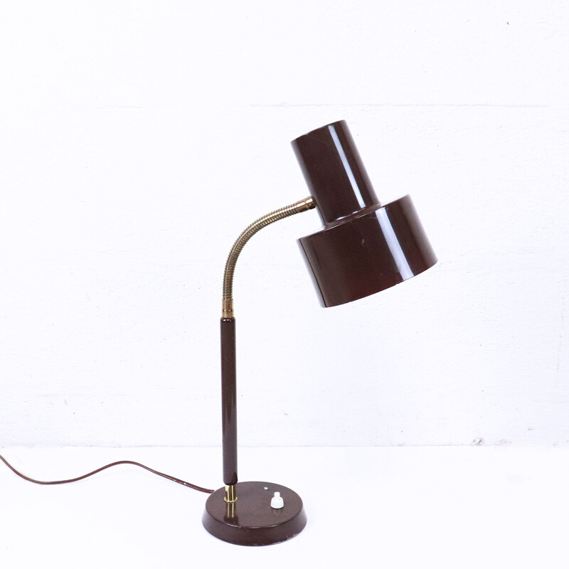 Vintage metal table lamp, 1960s