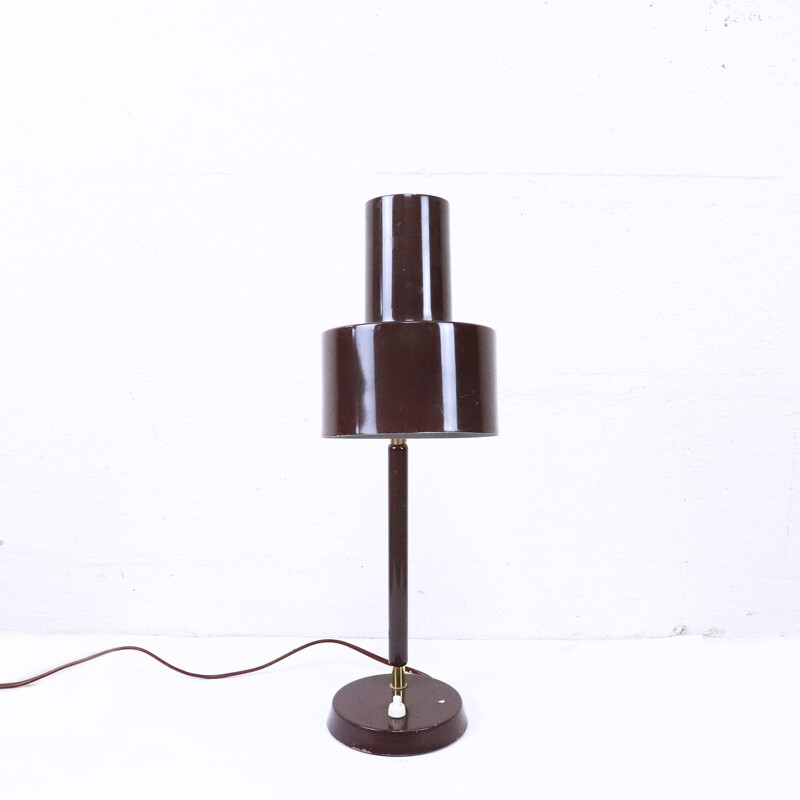 Lampe de table vintage en métal, 1960