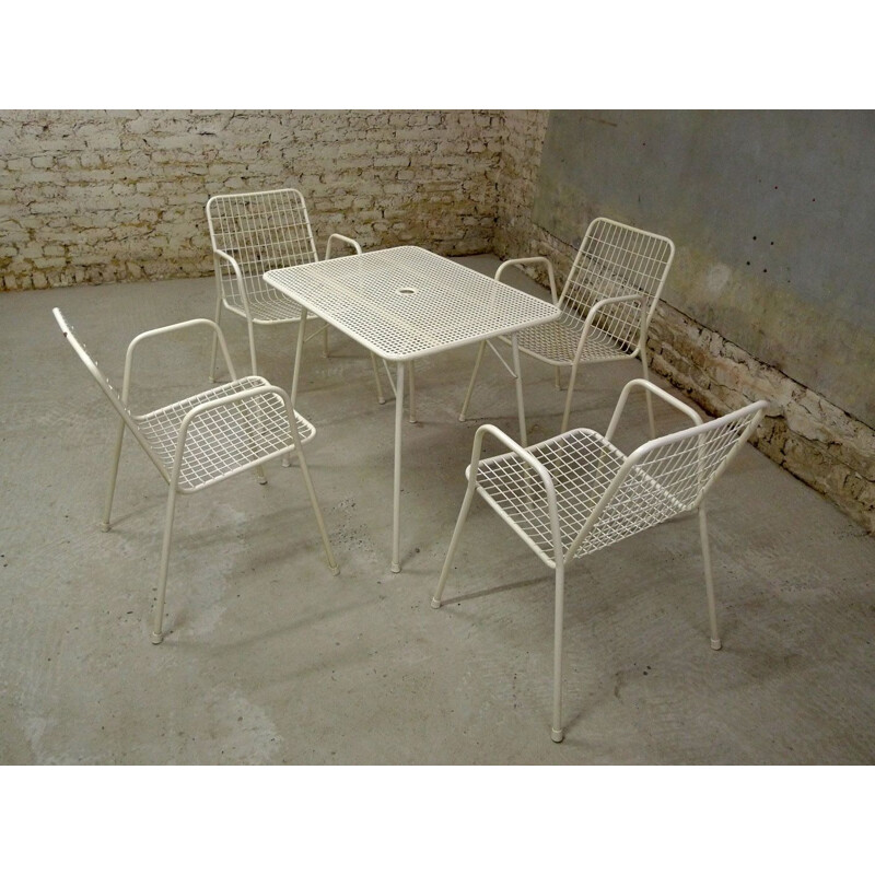 Vintage "Rio" outdoor lounge set for EMU, Italy, 1960-70s