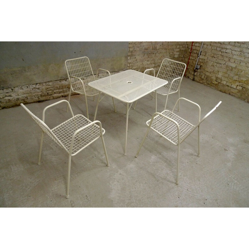 Vintage "Rio" outdoor lounge set for EMU, Italy, 1960-70s