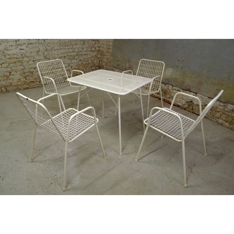 Vintage "Rio" outdoor lounge set for EMU, Italy, 1960-70s