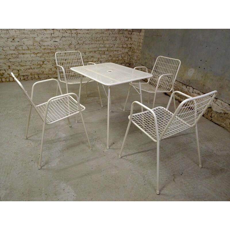 Vintage "Rio" outdoor lounge set for EMU, Italy, 1960-70s