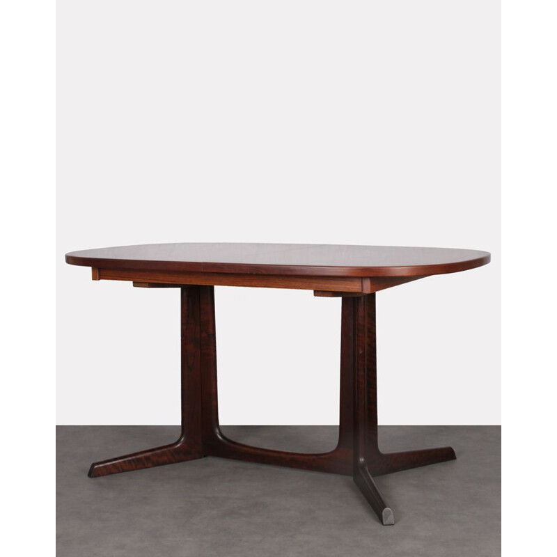 Vintage rosewood dining table by Niels O. Moller, 1960s