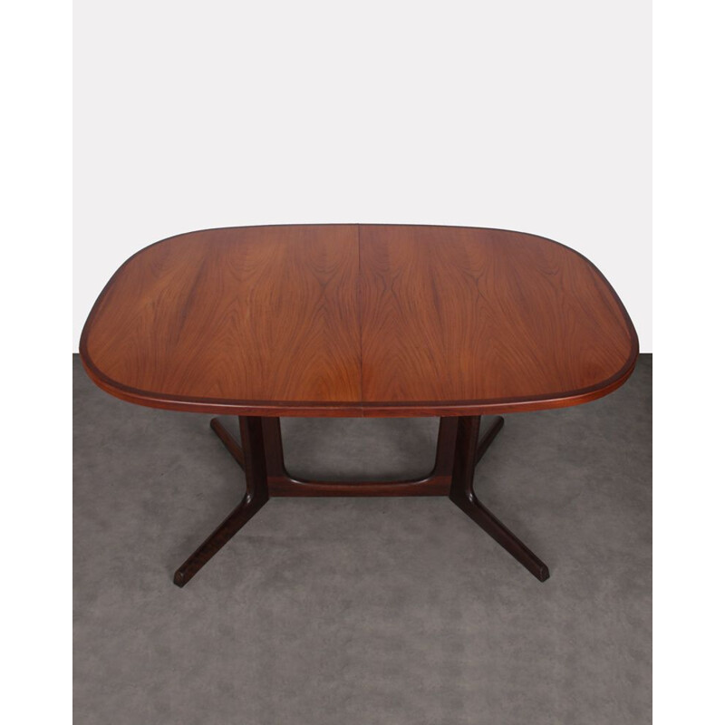 Vintage rosewood dining table by Niels O. Moller, 1960s