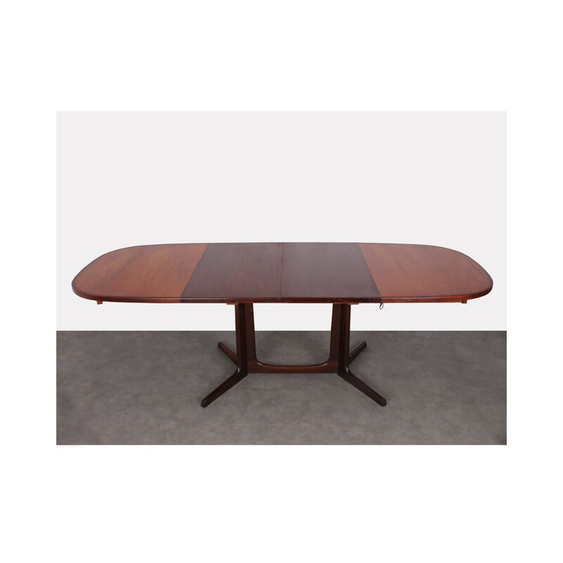 Vintage rosewood dining table by Niels O. Moller, 1960s