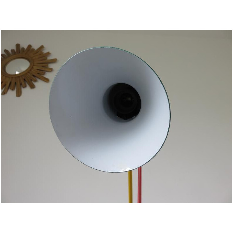 Vintage floor lamp and lamp "Veneta lumi" by Lumi, 1980s