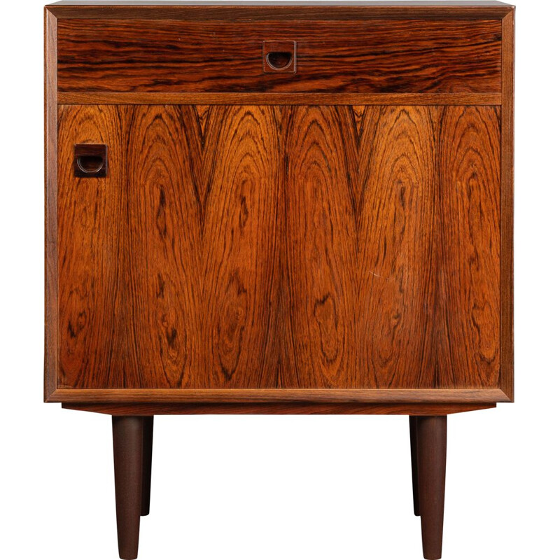 Vintage little rosewood sideboard by E. Brouer, 1960s