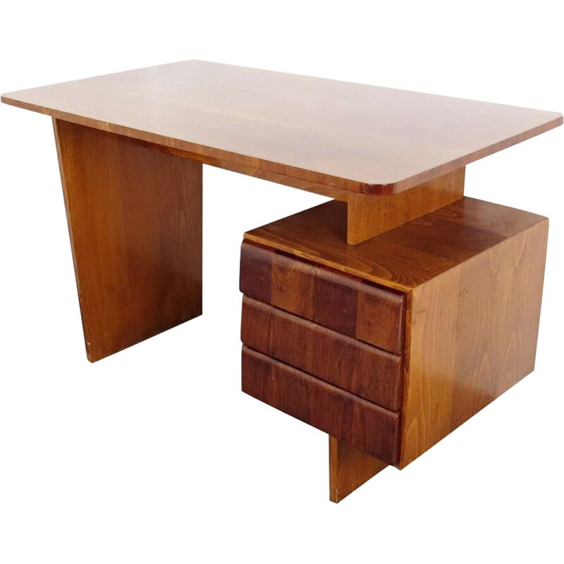 Vintage desk by Bohumil Landsman, 1960s