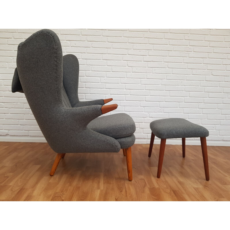 Vintage "Teddy Bear chair" by Svend Skipper, Denmark, 1960s