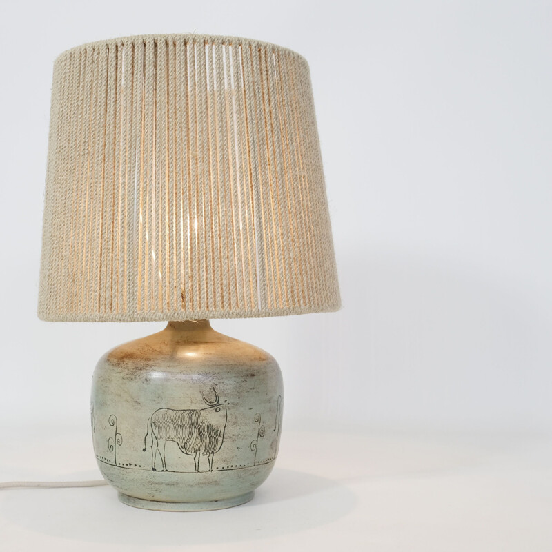 Vintage table lamp by Jacques Blin