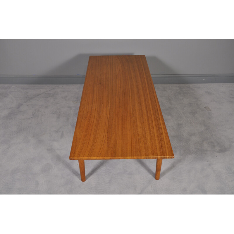 Vintage AT-15 Coffee Table by Hans J. Wegner for Andreas Tuck, 1960s