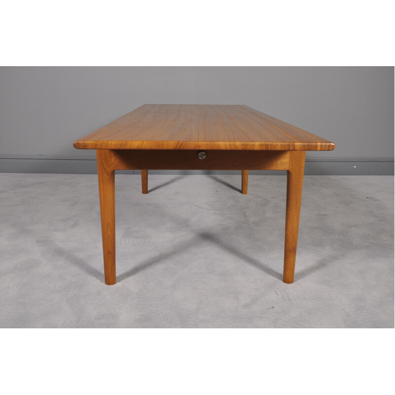 Vintage AT-15 Coffee Table by Hans J. Wegner for Andreas Tuck, 1960s