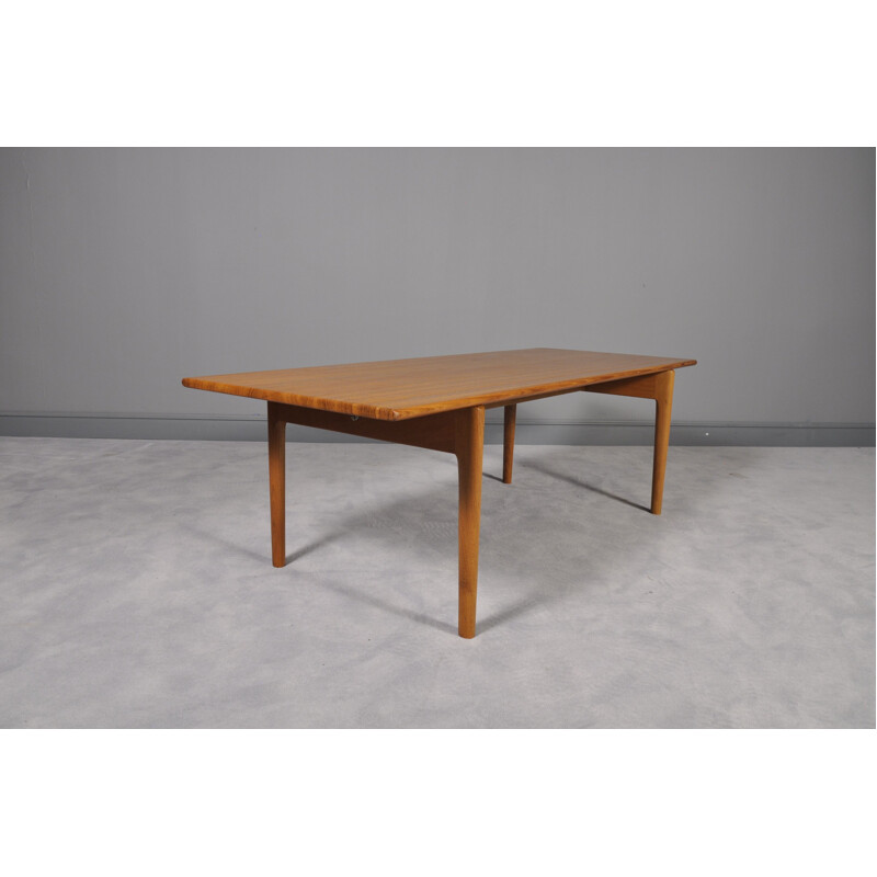 Vintage AT-15 Coffee Table by Hans J. Wegner for Andreas Tuck, 1960s