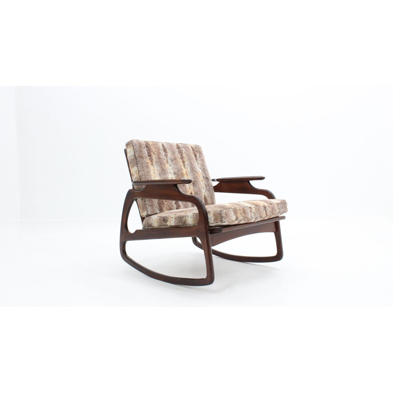 Vintage  rocking chair  by Adrian Pearsall, 1950s