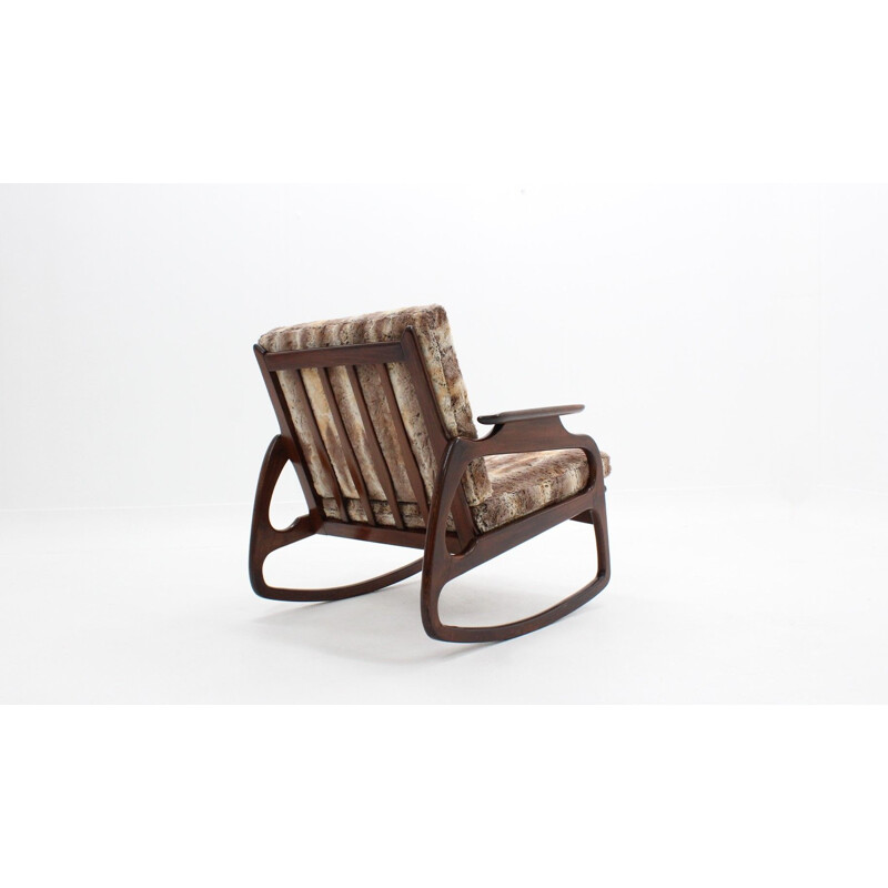 Rocking Chair vintage par Adrian Pearsall, 1950