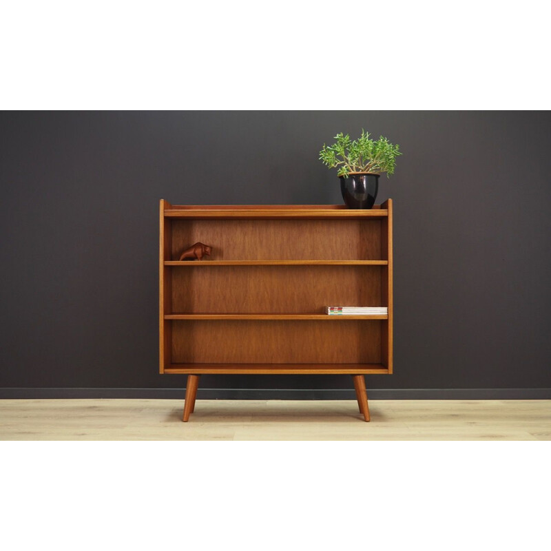 Vintage teak danish bookcase, 1960