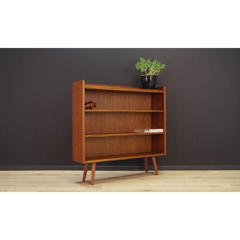 Vintage teak danish bookcase, 1960