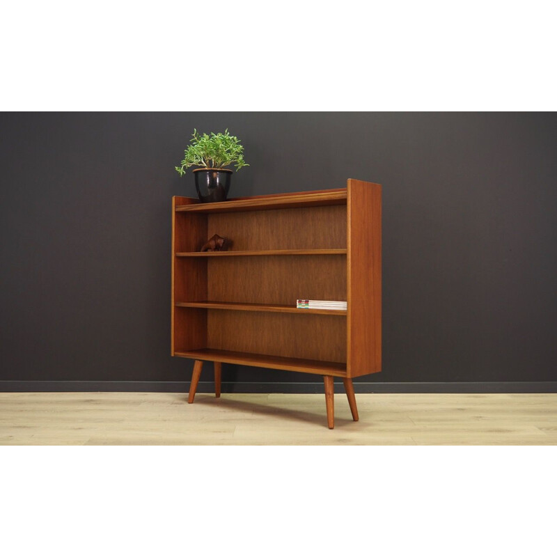 Vintage teak danish bookcase, 1960